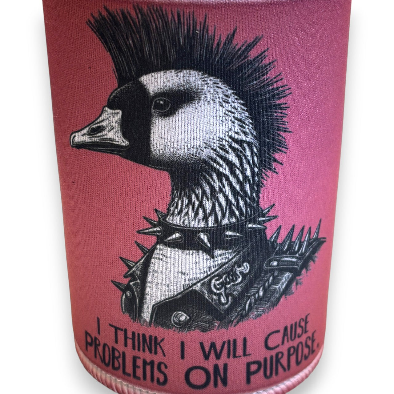 Printed Stubby / Can Cooler - punk duck