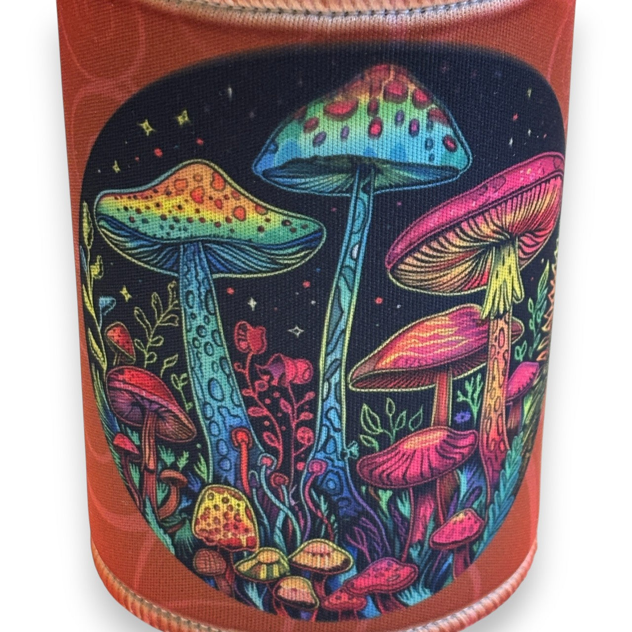 Printed Stubby / Can Cooler - magic mushrooms