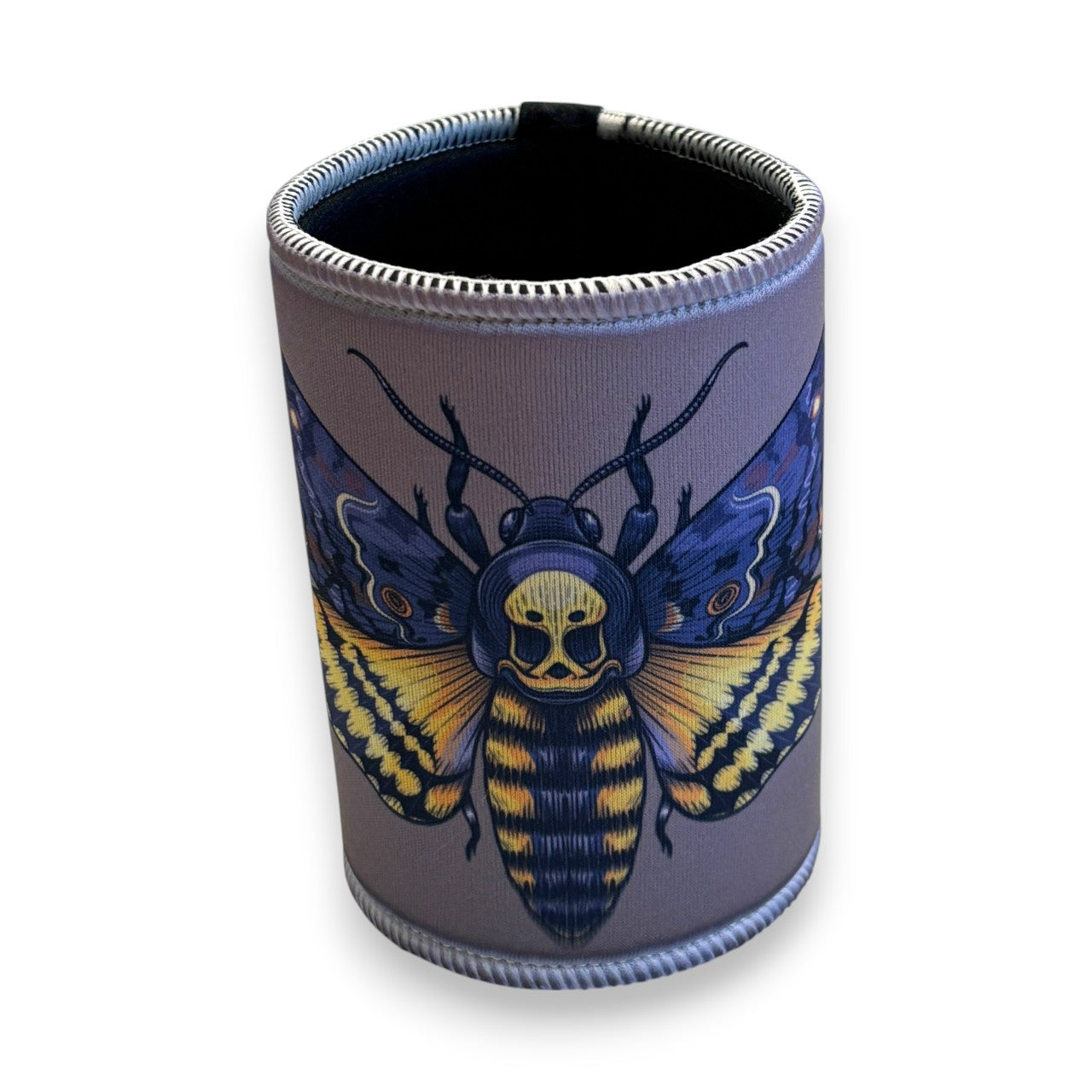 Printed Stubby / Can Cooler - Deathshead hawkmoth