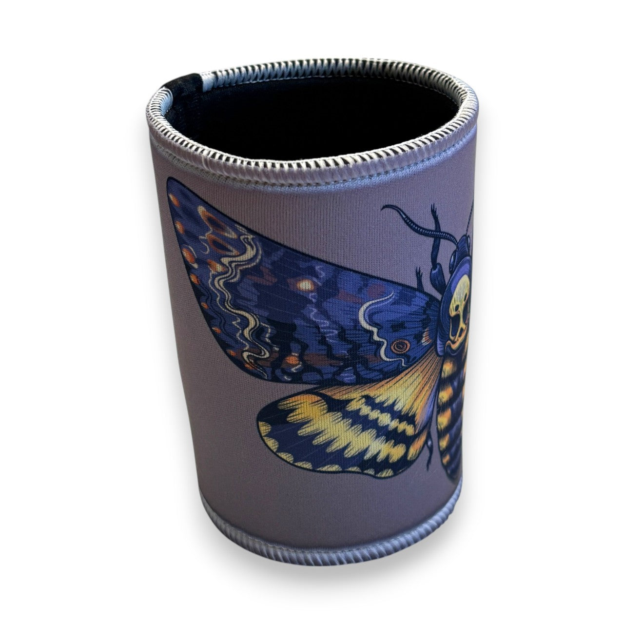 Printed Stubby / Can Cooler - Deathshead hawkmoth