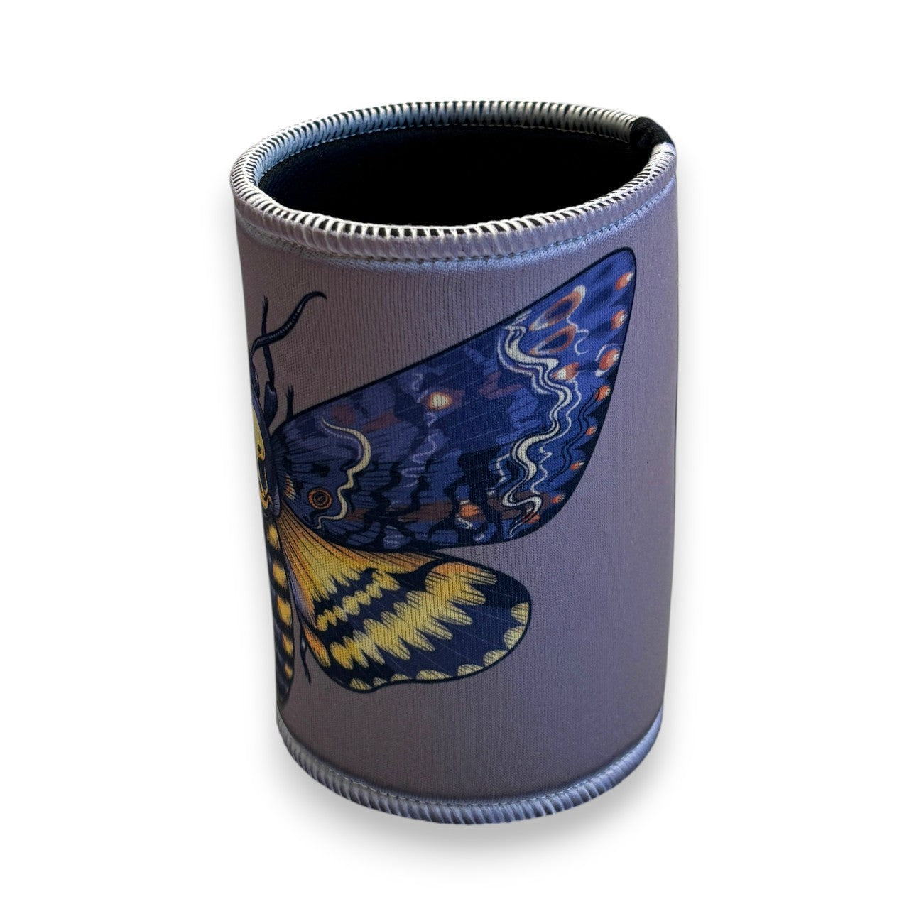 Printed Stubby / Can Cooler - Deathshead hawkmoth