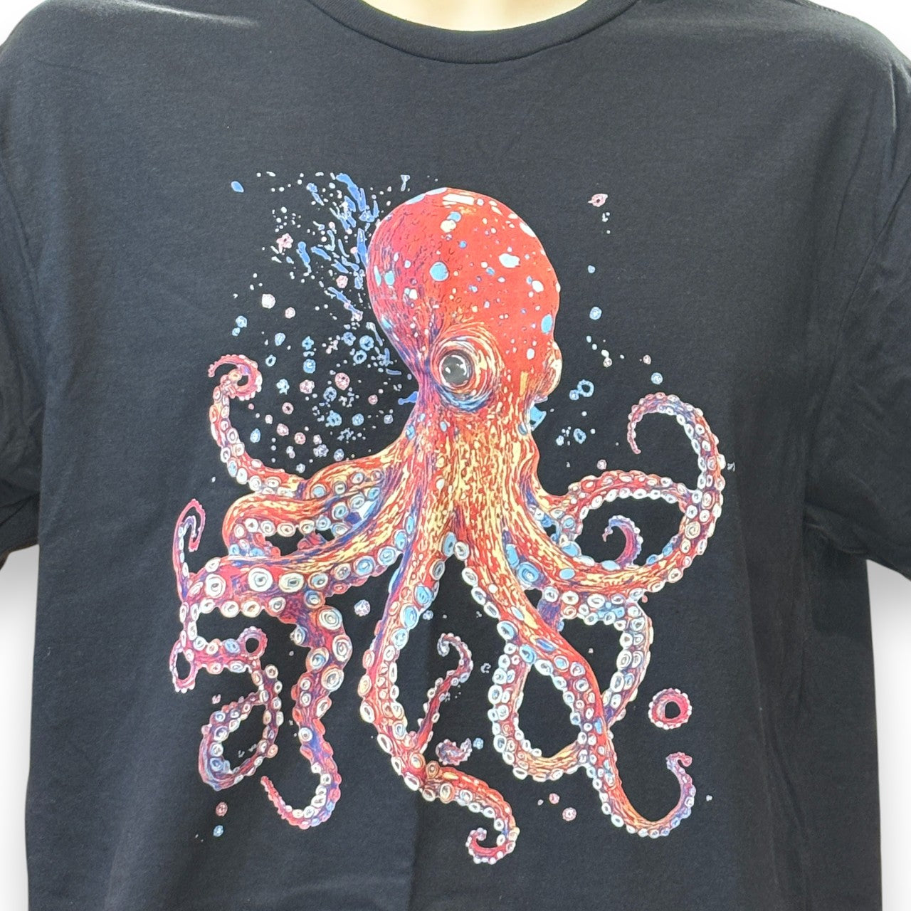 Mens Printed T-shirt - octopus