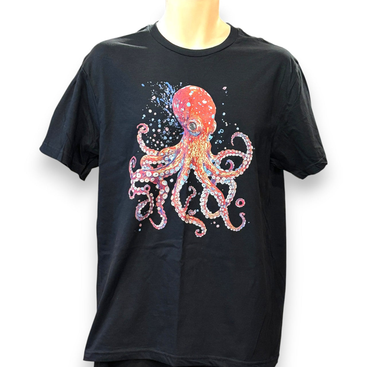 Mens Printed T-shirt - octopus