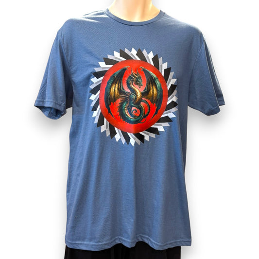 Mens Printed T-shirt - dragon
