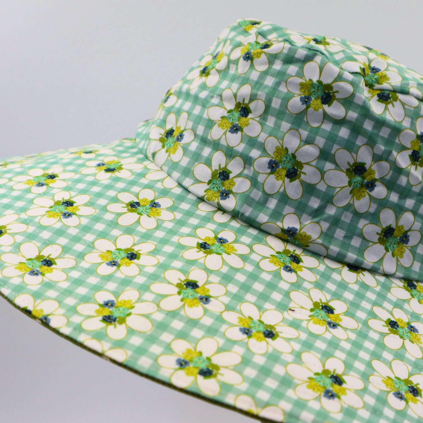 Wide Brim Reversible Sun Hat, Ladies / Girls sizes avail