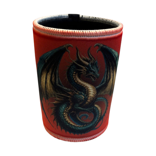 Printed Stubby / Can Cooler - dragon