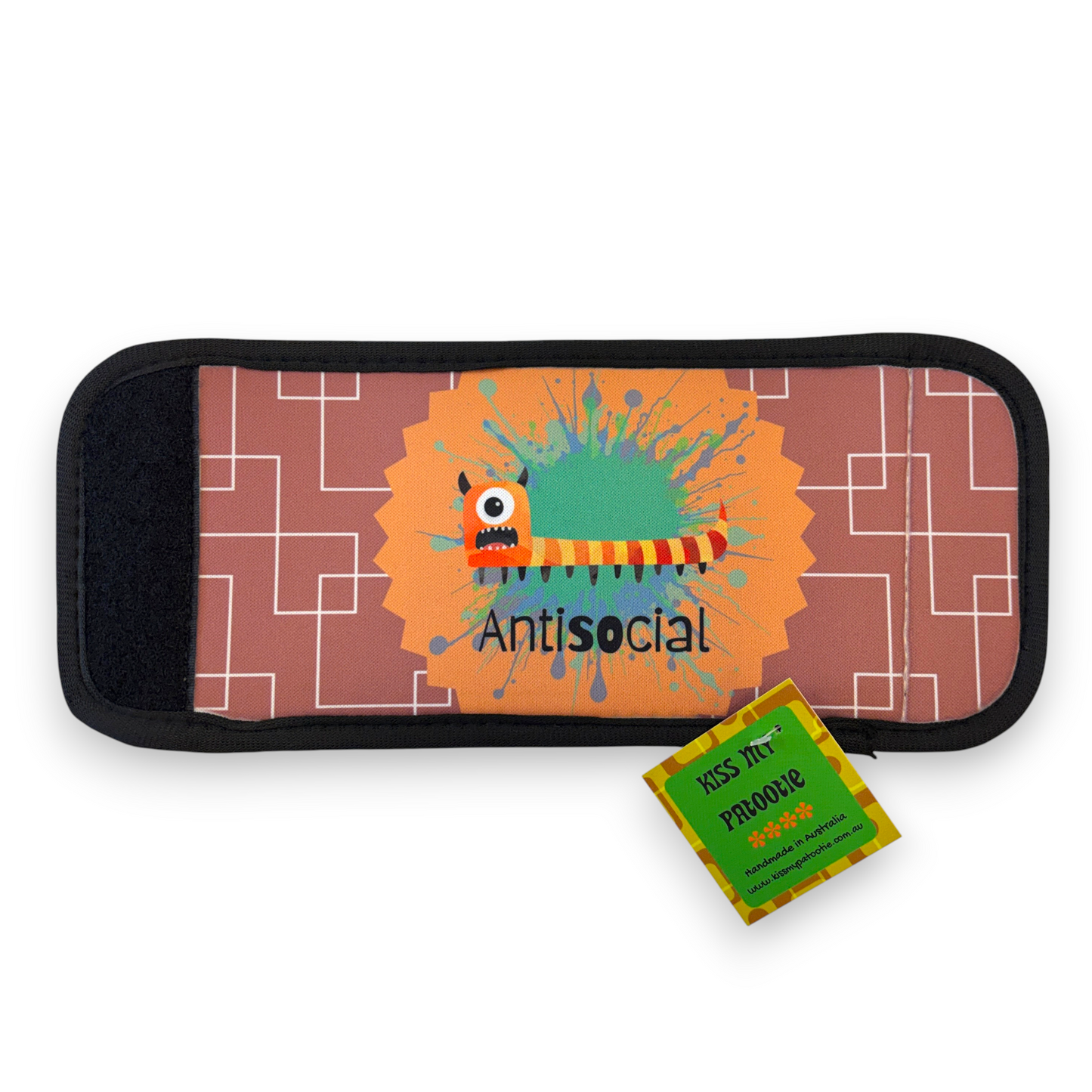 Printed Stubby / Can Cooler - Antisocial