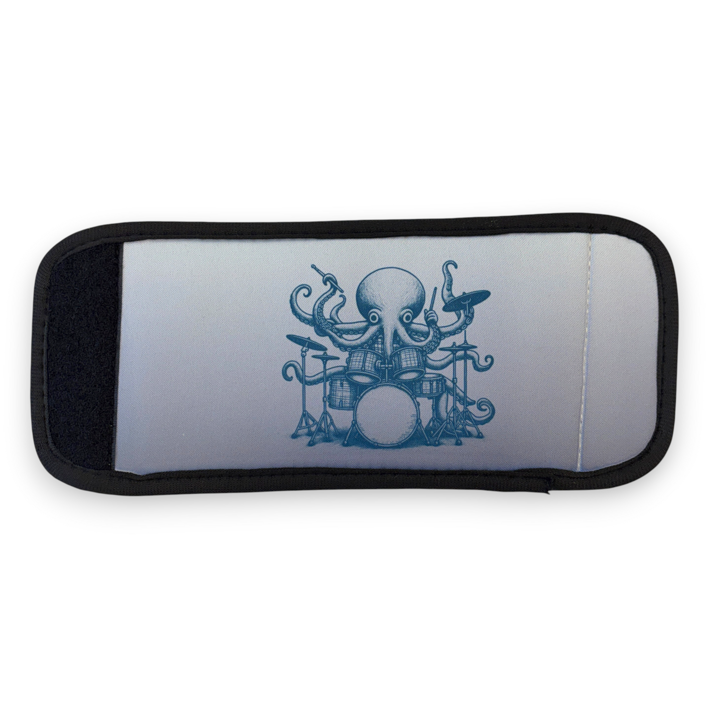 Printed Stubby / Can Cooler - Octopus drummer