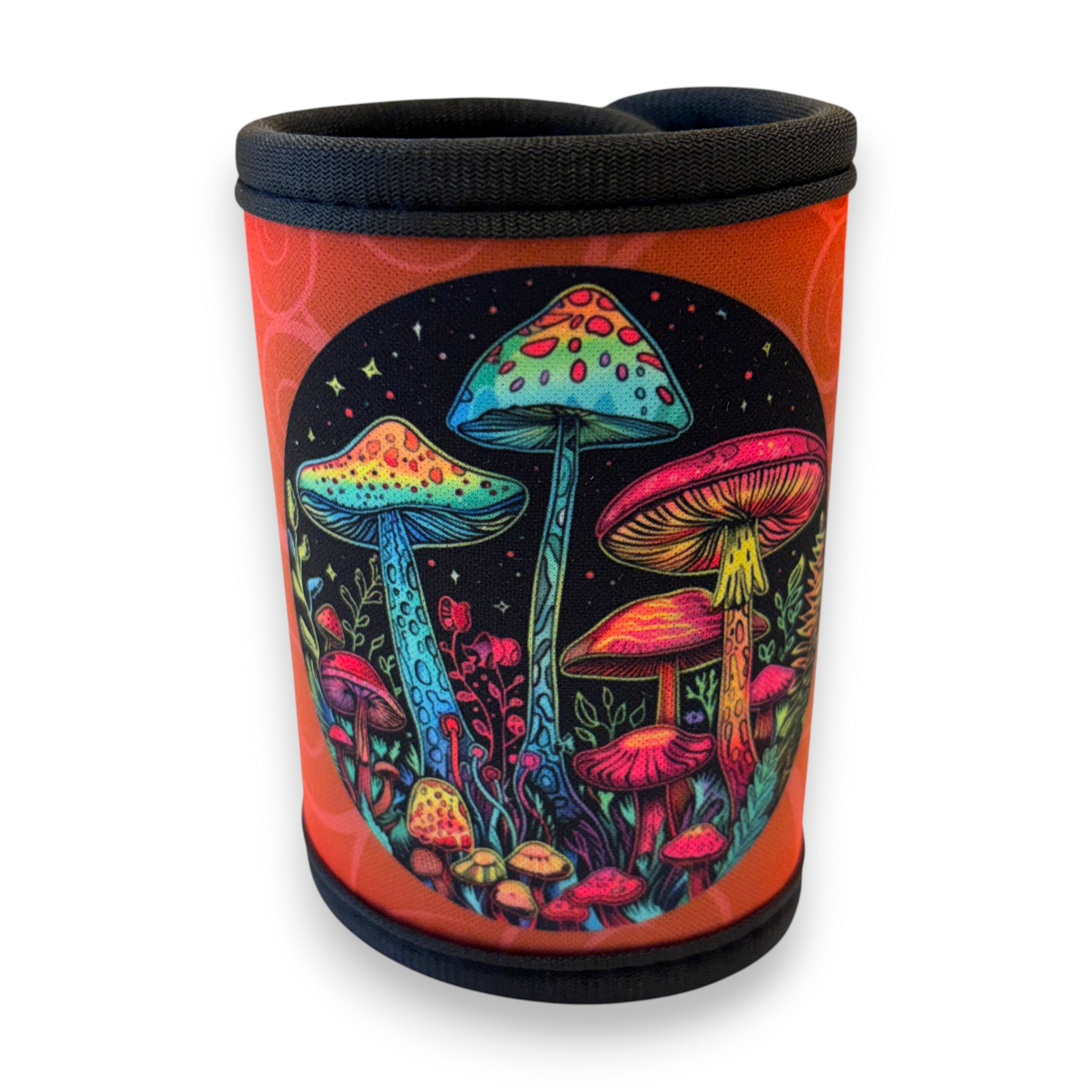 Printed Stubby / Can Cooler - magic mushrooms