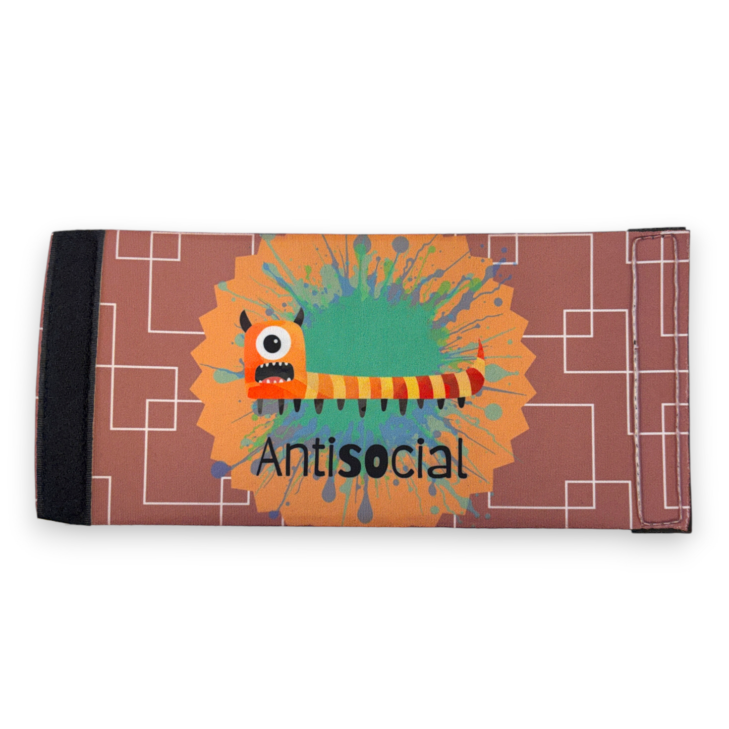 Printed Stubby / Can Cooler - Antisocial