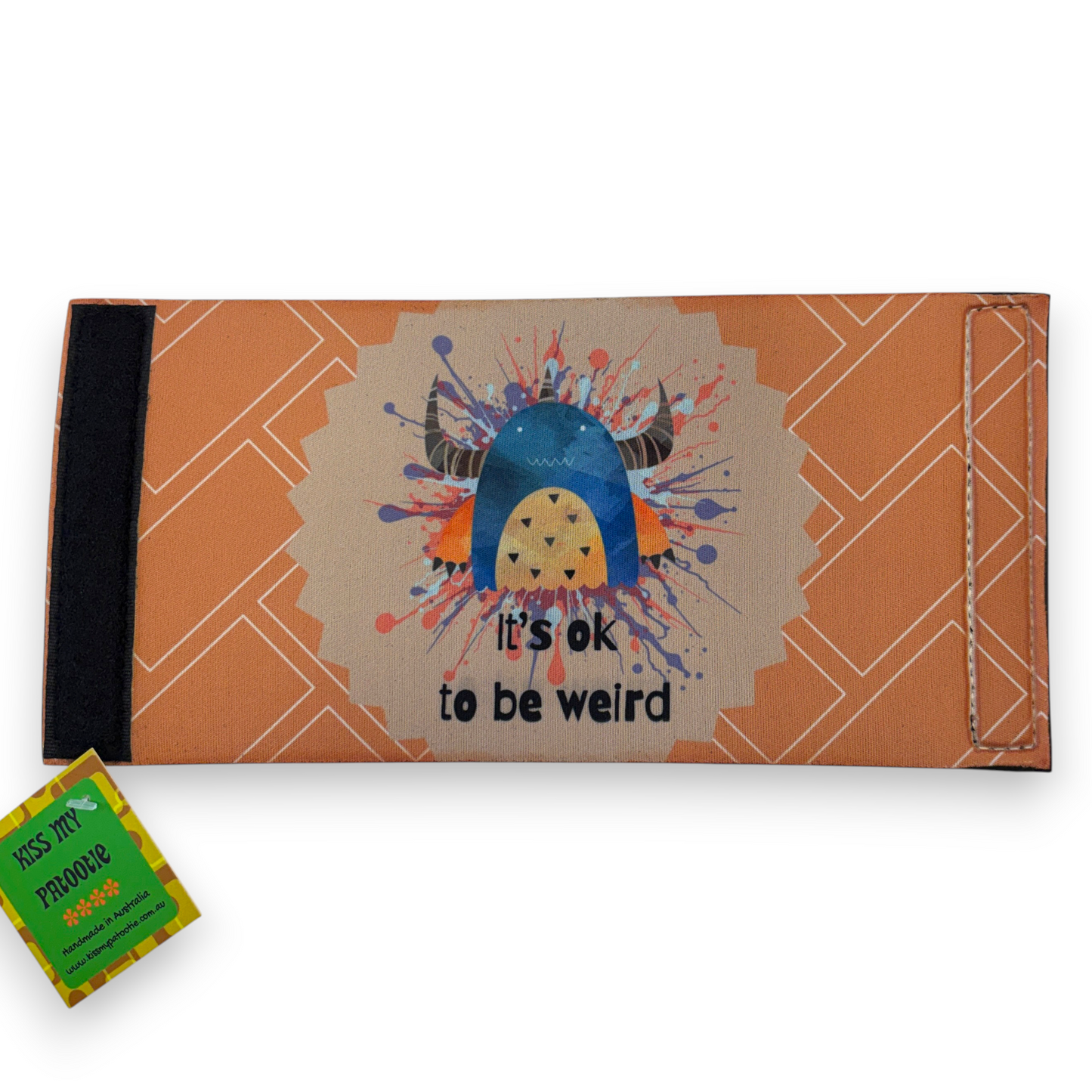 Printed Stubby / Can Cooler - It's ok to be weird