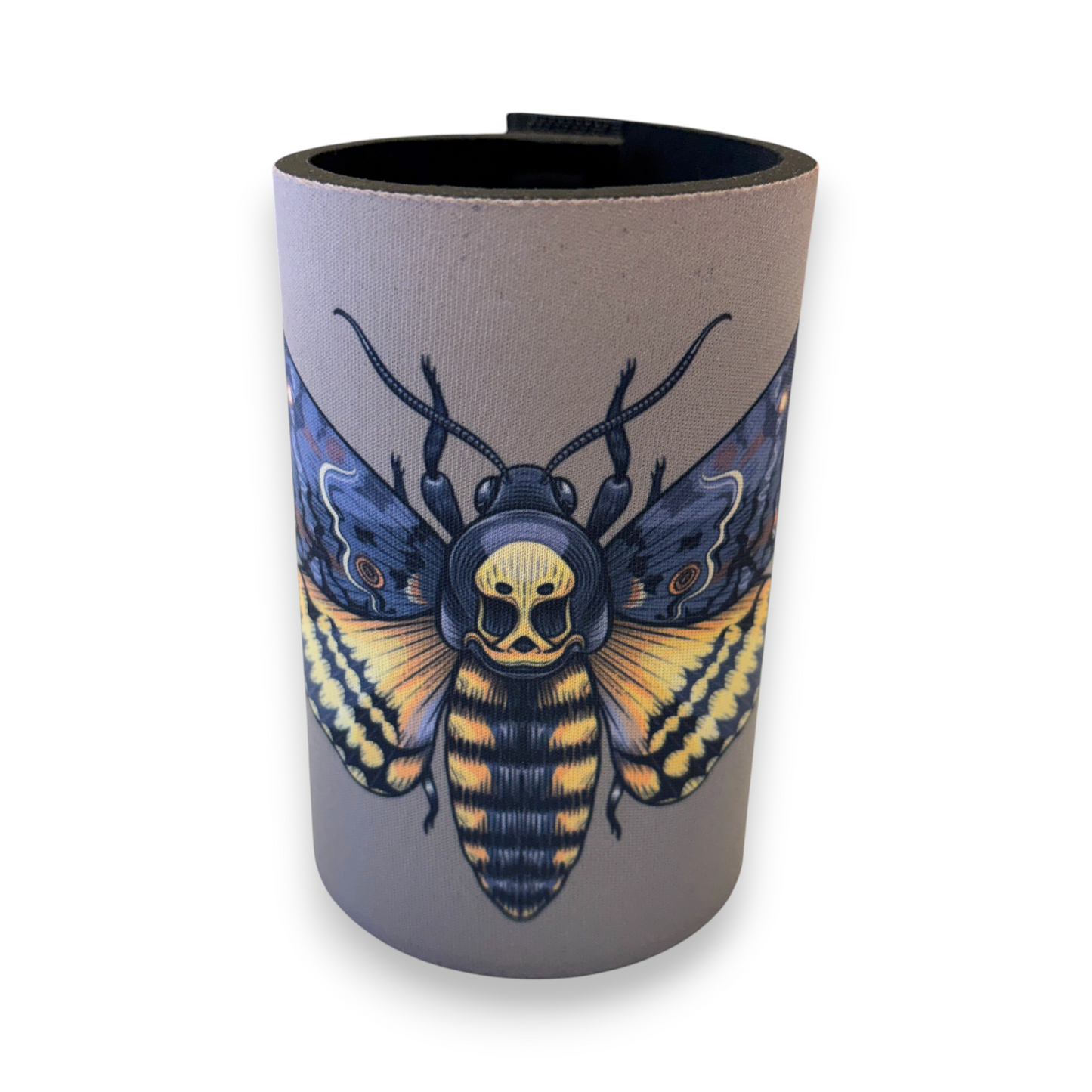 Printed Stubby / Can Cooler - Deathshead hawkmoth