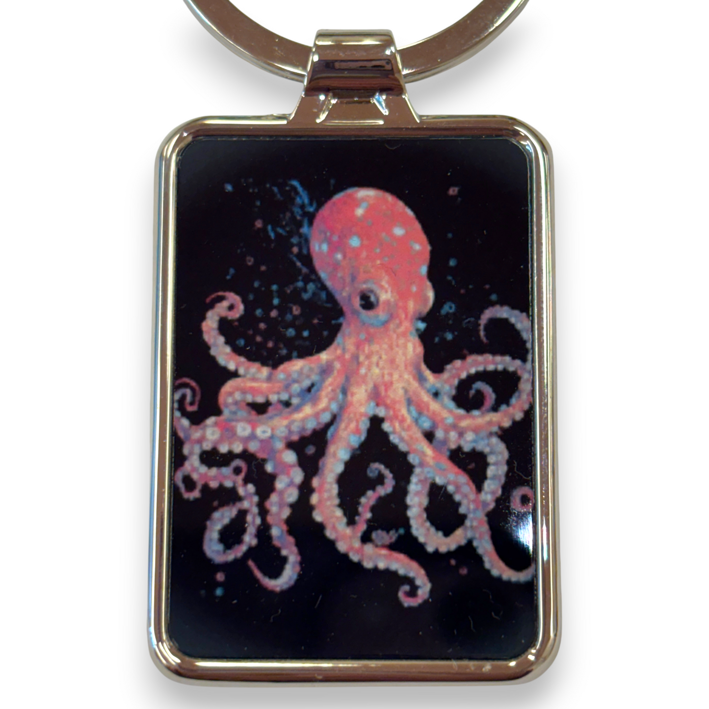 Printed Keyring - octopus