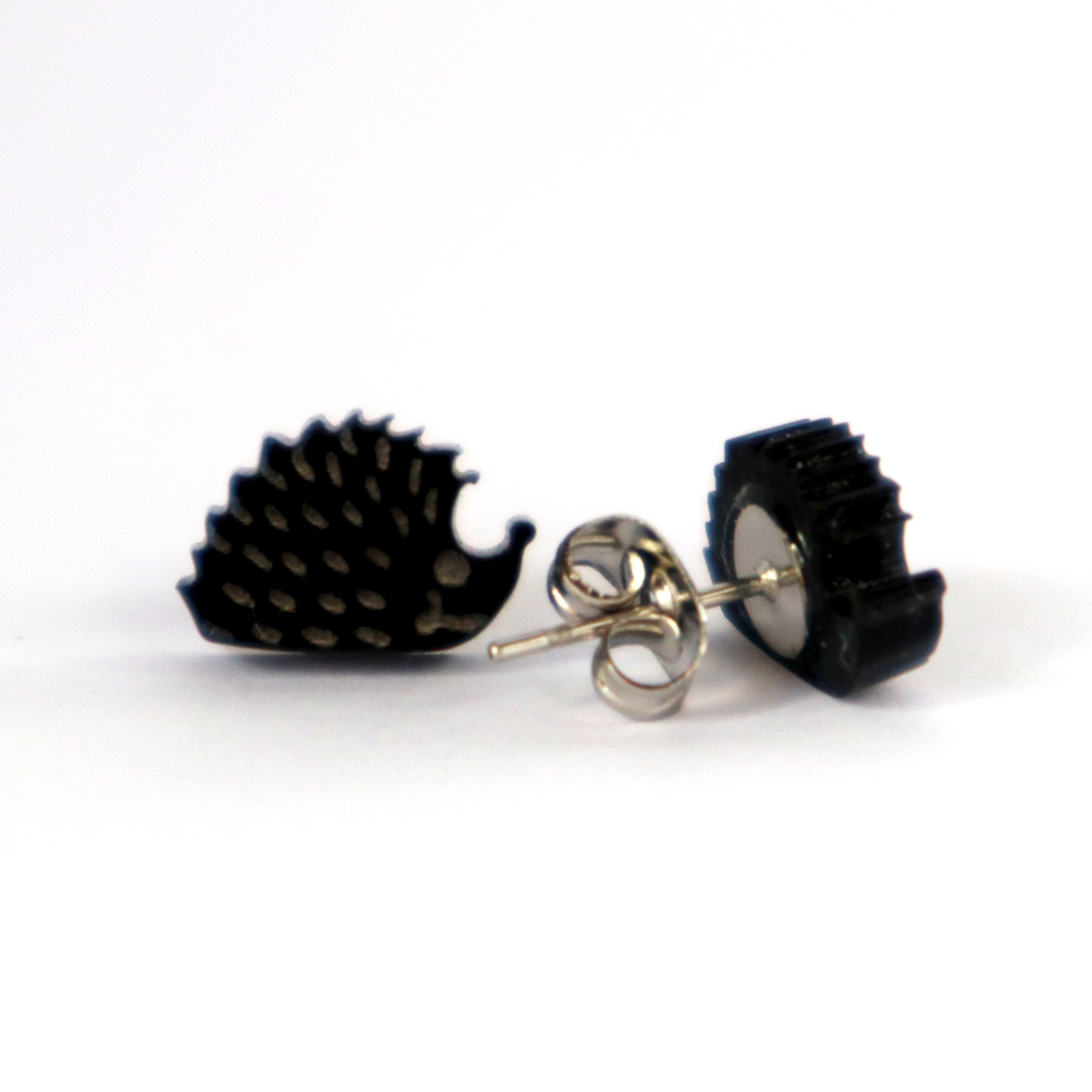 Hedgehog Earrings Studs kissmypatootie