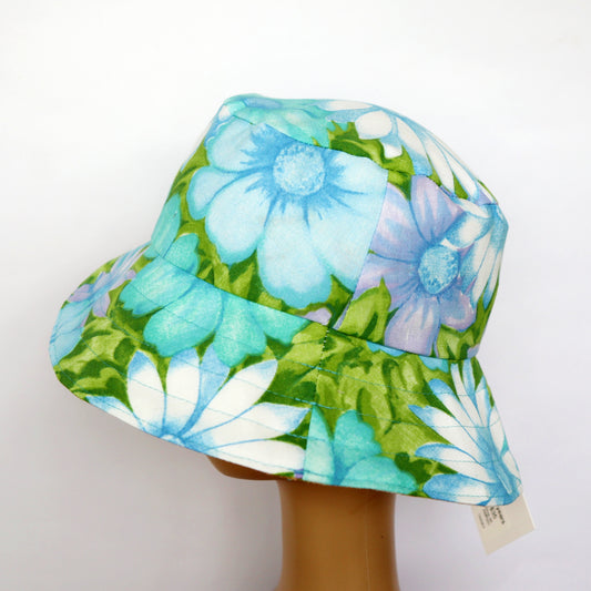 Baby / Kids Reversible Bucket Hat - vintage floral
