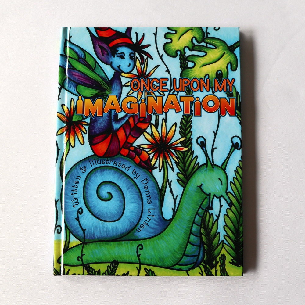 Kids poetry / picture book - Once Upon My Imagination - HARD COVER