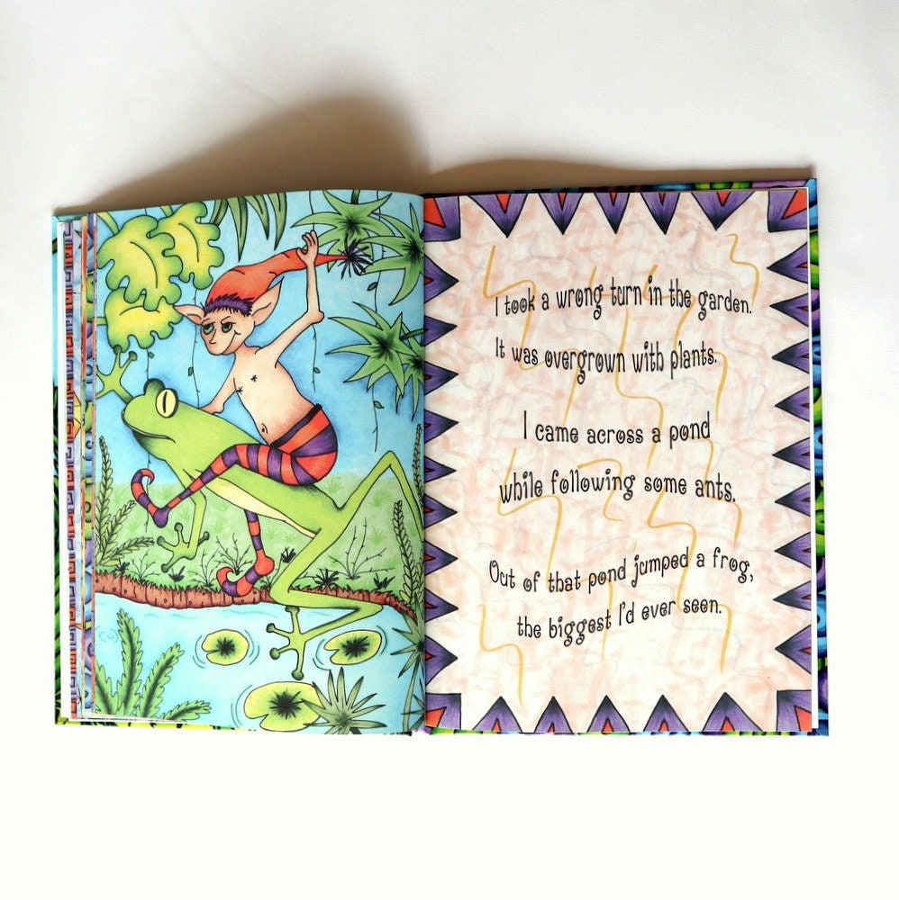 Kids poetry / picture book - Once Upon My Imagination - SOFT COVER