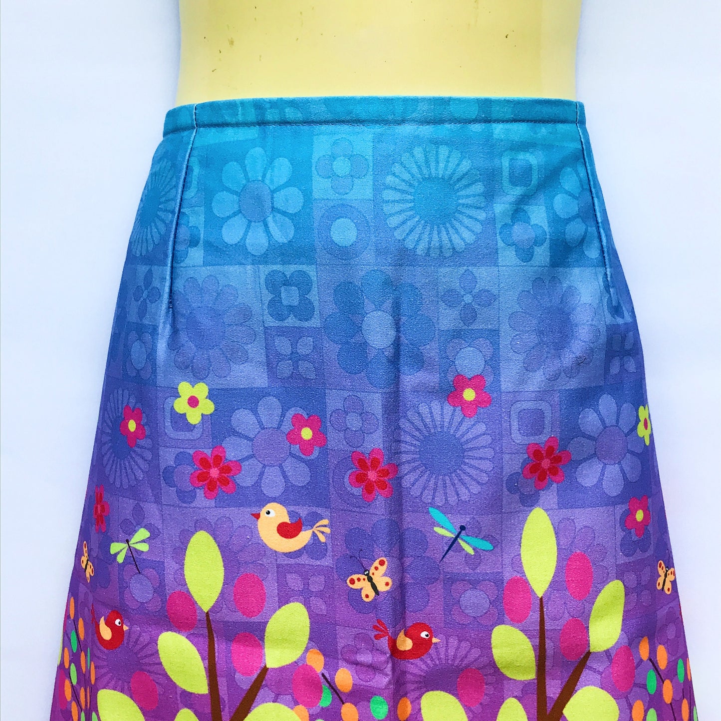 Ladies A-line Skirt - woodland animals - sizes 8 -24 avail
